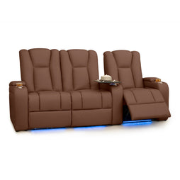 Serenity Italian Leather Home Theater Seating