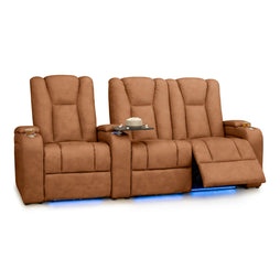 Serenity Italian Leather Home Theater Seating