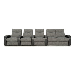 Rialto Italian Leather & Fabric Home Theater Seating