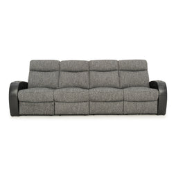 Rialto Italian Leather & Fabric Home Theater Seating
