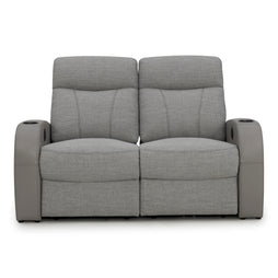 Rialto Italian Leather & Fabric Home Theater Seating