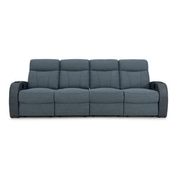 Rialto Italian Leather & Fabric Home Theater Seating