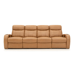 Rialto Italian Leather Home Theater Seating