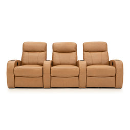 Rialto Italian Leather Home Theater Seating