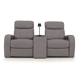 Rialto Italian Leather Console Table Home Theater Seating