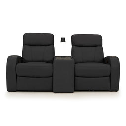 Rialto Italian Leather Console Table Home Theater Seating