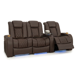 Diamante Italian Leather Zero Gravity Home Theater Seating