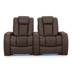 Diamante Italian Leather Zero Gravity Home Theater Seating