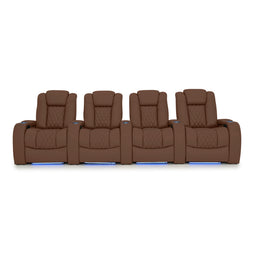 Diamante Italian Leather Zero Gravity Home Theater Seating