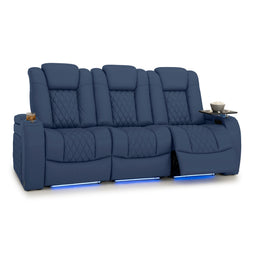 Diamante Italian Leather Zero Gravity Home Theater Seating