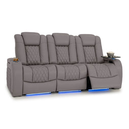 Diamante Italian Leather Zero Gravity Home Theater Seating