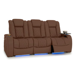 Diamante Italian Leather Zero Gravity Home Theater Seating