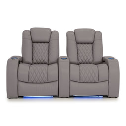 Diamante Italian Leather Zero Gravity Home Theater Seating