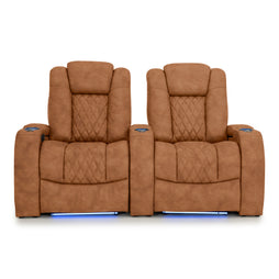 Diamante Italian Leather Zero Gravity Home Theater Seating