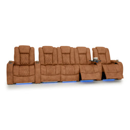 Diamante Italian Leather Zero Gravity Home Theater Seating