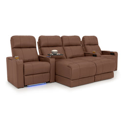 Monterey Chaise CoolZeroᵀᴹ Italian Leather Home Theater Seating