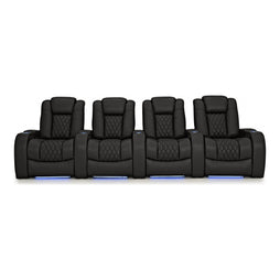Diamante Italian Leather Zero Gravity Home Theater Seating