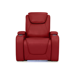 Equinox CoolZeroᵀᴹ Italian Leather Home Theater Seating Single Recliner