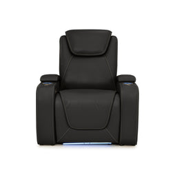 Equinox CoolZeroᵀᴹ Italian Leather Home Theater Seating Single Recliner