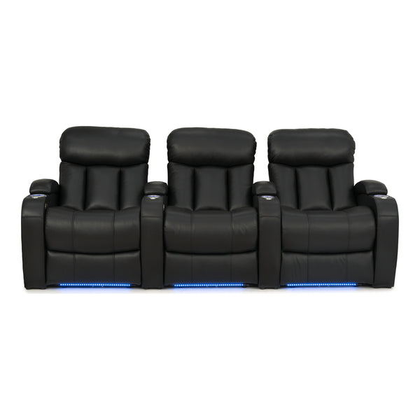 Grenada Italian Leather Home Theater Seating