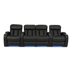 Grenada Italian Leather Home Theater Seating