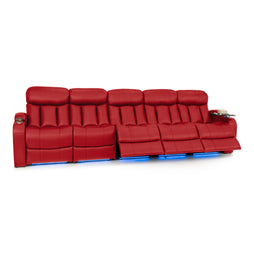 Grenada Italian Leather Home Theater Seating
