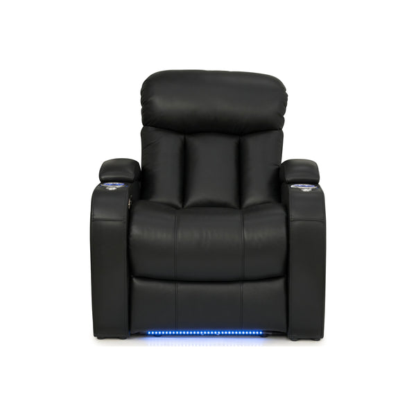 Grenada Italian Leather Home Theater Seating Single Recliner