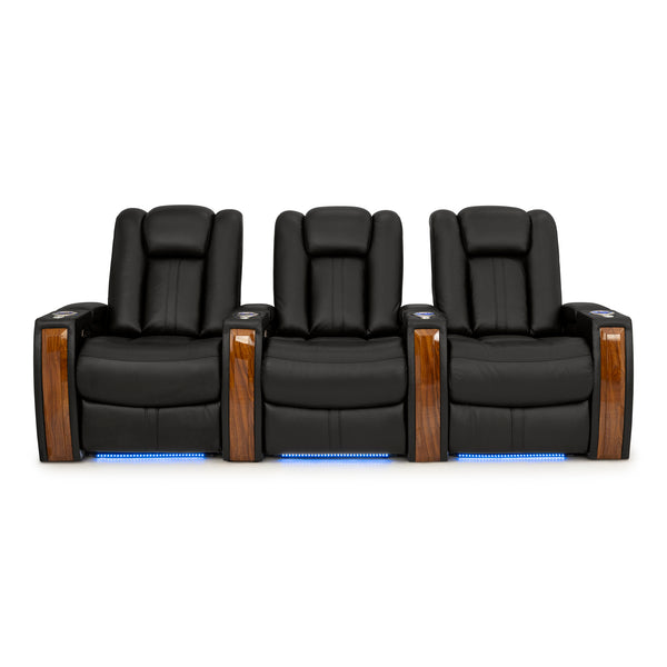 Monaco Italian Leather Home Theater Seating