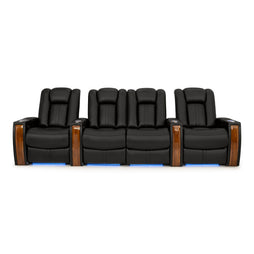 Monaco Italian Leather Home Theater Seating