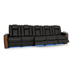 Monaco Italian Leather Home Theater Seating