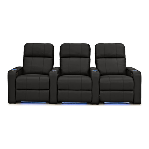 Monterey CoolZeroᵀᴹ Italian Leather Home Theater Seating