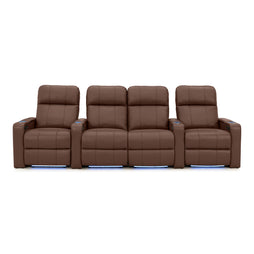 Monterey CoolZeroᵀᴹ Italian Leather Home Theater Seating