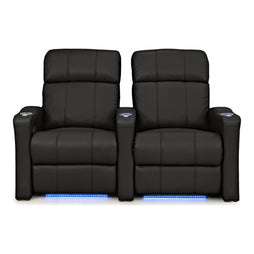 Napa Italian Leather Spacesaver Home Theater Seating