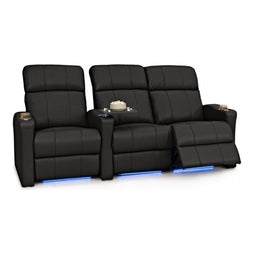 Napa Italian Leather Spacesaver Home Theater Seating