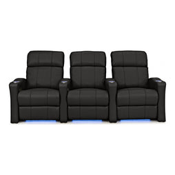 Napa Italian Leather Spacesaver Home Theater Seating