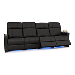 Napa Italian Leather Spacesaver Home Theater Seating