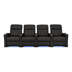 Napa Italian Leather Spacesaver Home Theater Seating