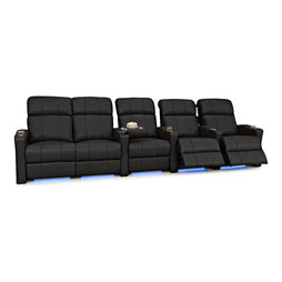 Napa Italian Leather Spacesaver Home Theater Seating