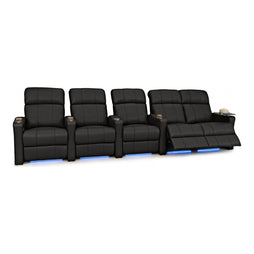 Napa Italian Leather Spacesaver Home Theater Seating