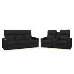 Seatcraft Octavius Big & Tall Home Theater Sofa & Loveseat