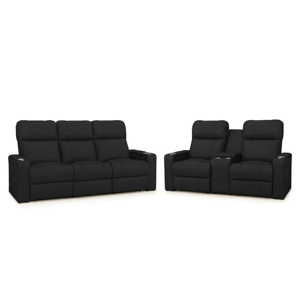 Seatcraft Octavius Big & Tall Home Theater Sofa & Loveseat