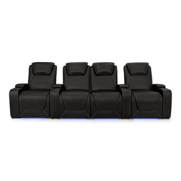 Paladin Italian Leather Heat & Massage Home Theater Seating