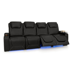 Paladin Italian Leather Heat & Massage Home Theater Seating