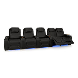 Paladin Italian Leather Heat & Massage Home Theater Seating