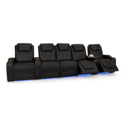 Paladin Italian Leather Heat & Massage Home Theater Seating