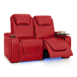 Paladin Italian Leather Heat & Massage Home Theater Seating