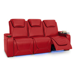 Paladin Italian Leather Heat & Massage Home Theater Seating