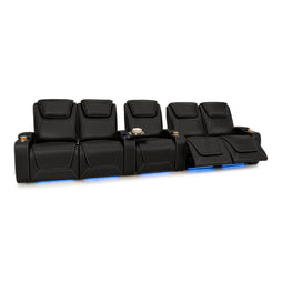 Pantheon Italian Leather Big & Tall Home Theater Seating