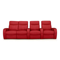 Rialto Italian Leather Home Theater Seating