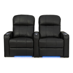 Venetian Italian Leather Home Theater Seating